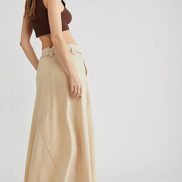 Free People One Kona Maxi Skirt M - Picture 5 of 16